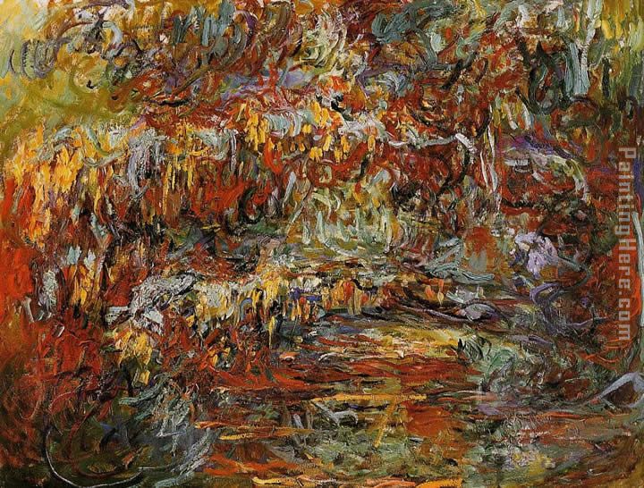 The Japanese Bridge 12 painting - Claude Monet The Japanese Bridge 12 art painting